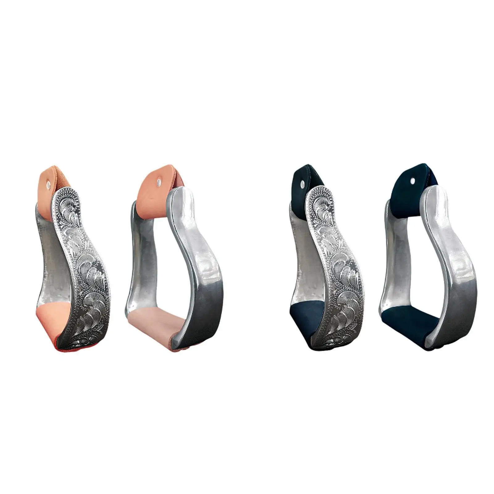 Stirrup for Saddle Aluminium Fittings Stable Hand Engraved Design Small Size Versatile Footrest for for Outdoor Equestrian Rider Stirrup for Saddle Aluminium Fittings Stable Hand Engraved Design Small Size Versatile Footrest for for Outdoor Equestrian Rider