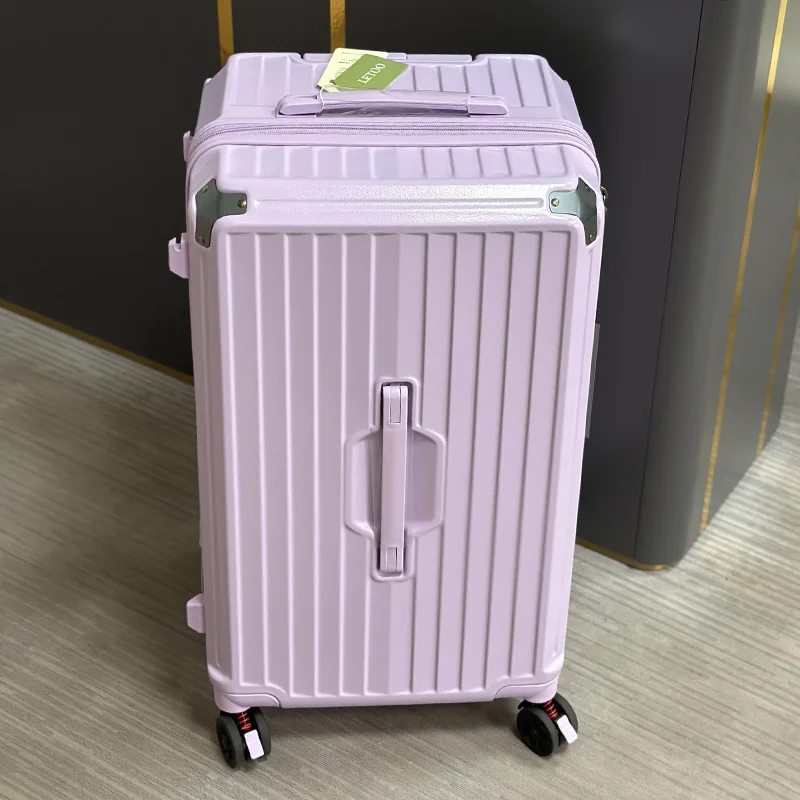 thumbnail image 1 of KLQDZMS 20 "22" 24 "26" 28 "30" 32 "34" 36 pulgadas maleta nueva cubierta de carrito de gran capacidad caja de embarque para hombres con equipaje rodante con ruedas, 1 of 4