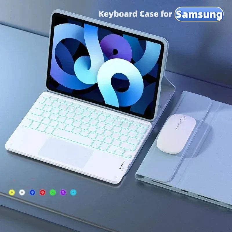 Illuminated Keyboard Case with Adjustable Backlighting
