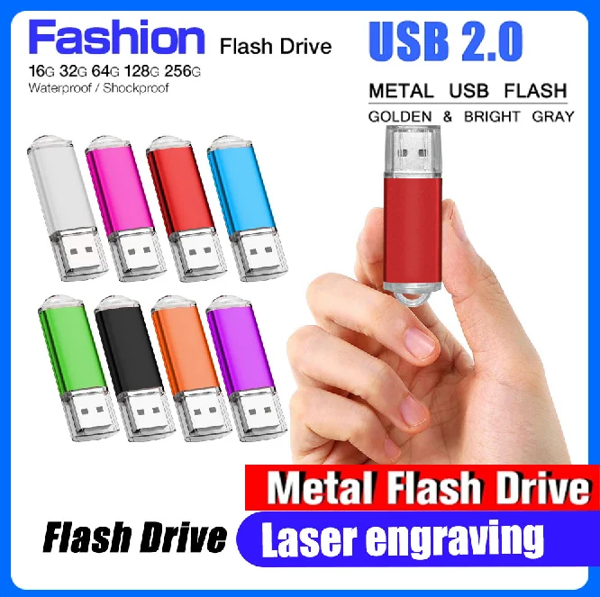 Vibrant USB Flash Drive - Sleek High-Capacity Memory Stick Gift