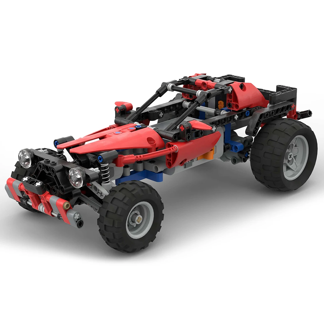 

Authorized MOC-101377 Technology Dune Off-Road Car 8048 Alternative Vehicle Model Building Blocks Set (269PCS/Dynamic Version)