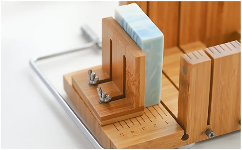 Adjustable Bamboo Soap Cutter – Pro DIY Soap Making Tool