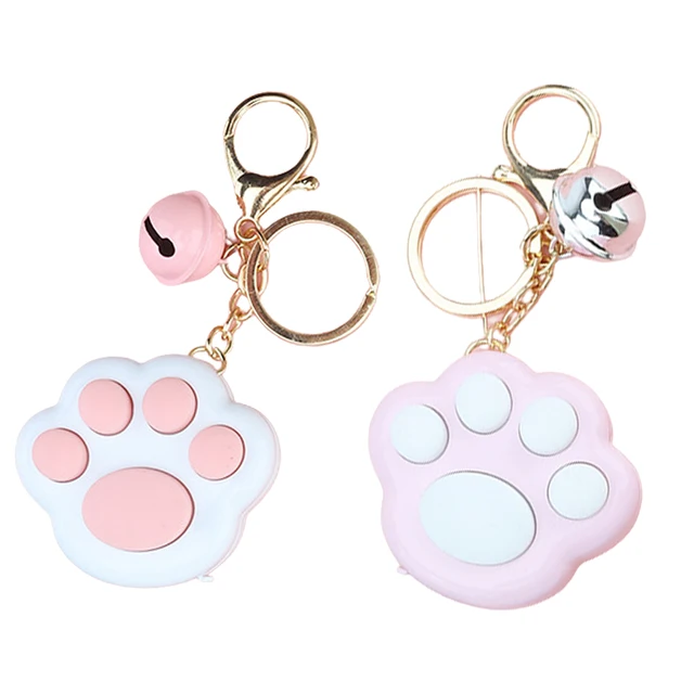Mini Cat Paw Game Keychain Led Electronic Memory Games For Kids Adults Anti Stress Keychain Anti Stress Fidgetip Kawaii Toys 1