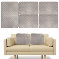 3Pcs Sofa Headrest Cover Soft Polyester Recliner Headrest Protector Wear Resistant Recliner Headrest Cover Anti-Fade Sofa Head 1