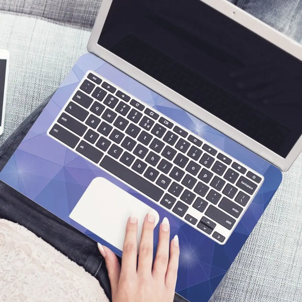 DIY 15인치 노트북 스티커 스킨 A+C 측면 방수 노트북 컴퓨터 커버 스킨 PVC (맥북/HP/델/레노버/에이서용)