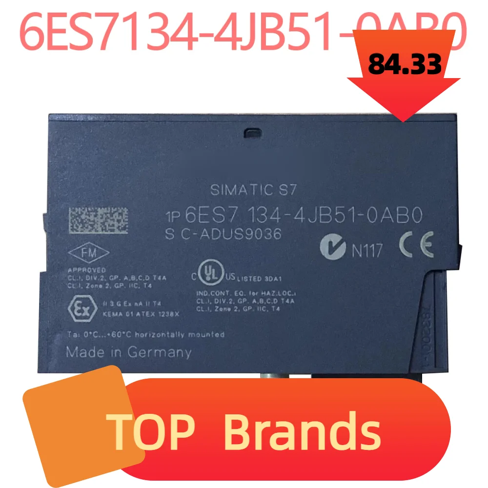 

100%NEW ORIGINAL 1 Year Warranty Analog Input Module 6ES7134-4JB51-0AB0 6ES7134-4GB11-0AB0