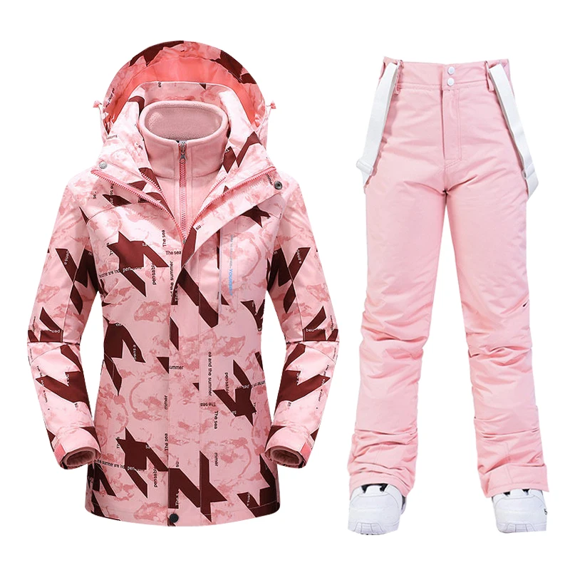 Women's Ski Suit – Oversized Fit – Weather-Resistant – Full Zip Jacket & Trousers main image 1