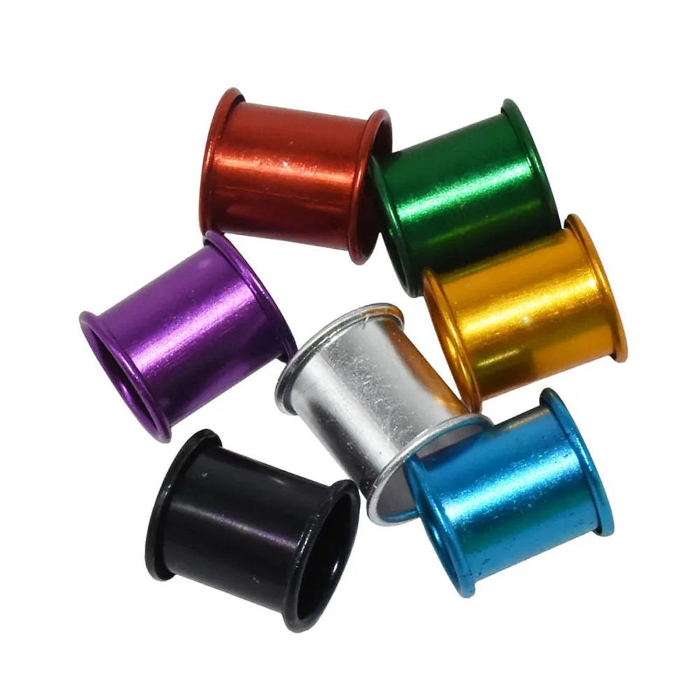 100 Pcs Pigeons Rings 8 mm Aluminium Ring Identification Ring Pigeon Ring Color Pigeon Foot Ring Pigeon Supplies Bird Appliances