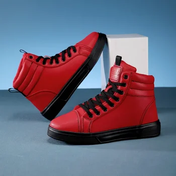 Red High Tops 1