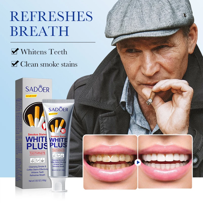 Antibacterial Whiten Toothpaste Cleaning Teethrefreshing Mouth Mint Fresh Mouth Remove Plaque Smoke Coffee Tea Stains Clean Oral