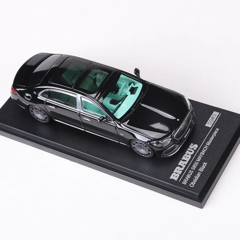 AR BOX 1:64 Brabus S850 Maybach Masterpiece Obsidian - AliExpress 26