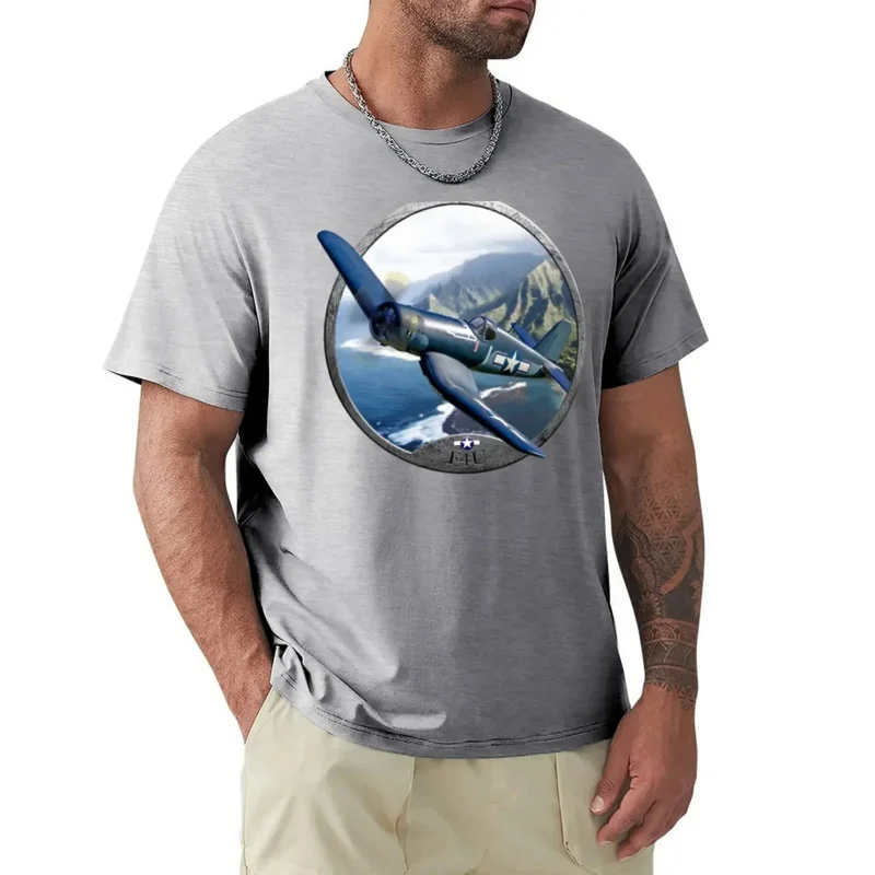 

F4U Corsair T-shirt tops customs customizee men T shirts