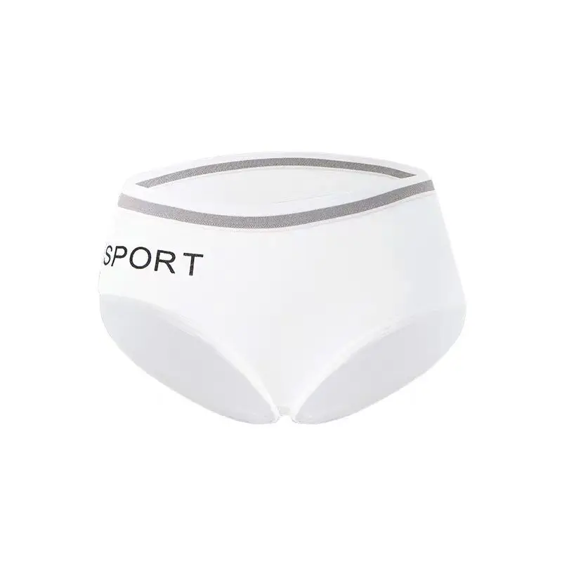 

5pc/lot Teenager Briefs Girls Underwear Cotton Briefs Sports Letters Breathable Briefs Pupils 8-12-14 Years