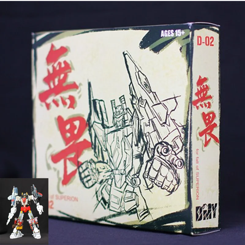 Dmy Studio D-02 Filler Parts Kit Di Aggiornamento Per La Trasformazione G1 Fpj Superion Action Figure Accessori