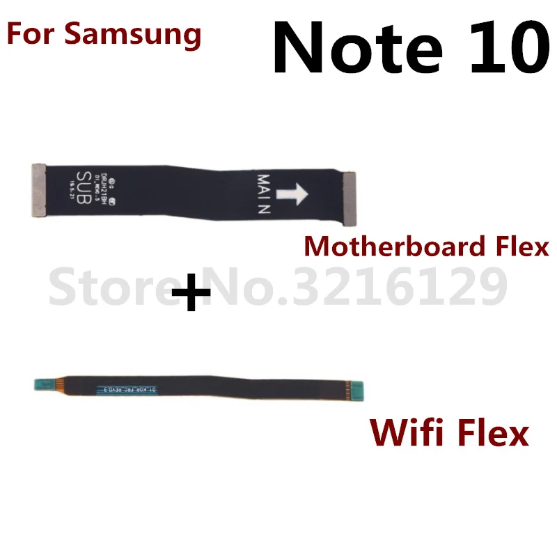 Enhanced Product Title: Premium Main Board Motherboard with LCD Screen & WiFi Connector Flex Cable for Samsung Galaxy Smartphones