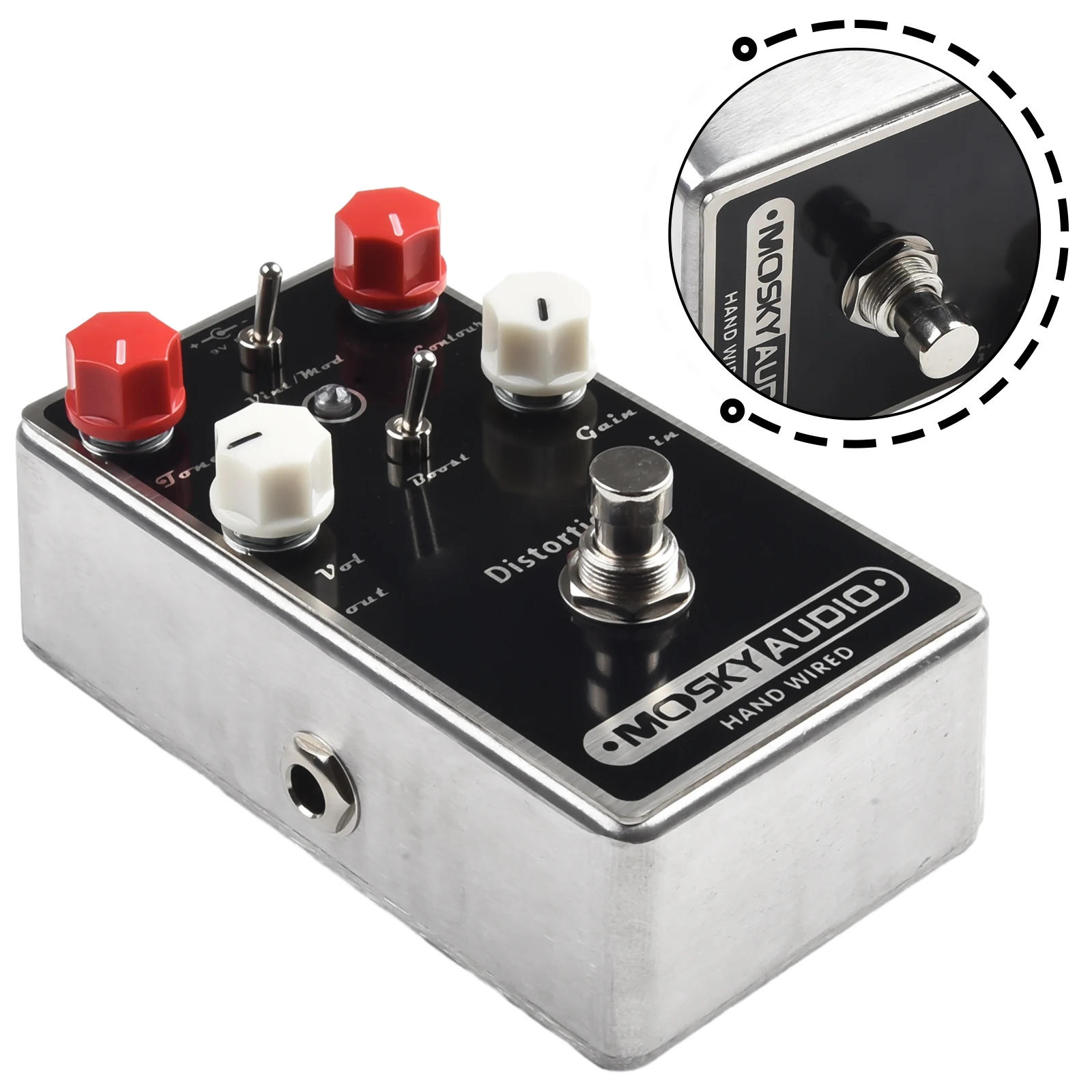 

Musical Instrument Guitar Effect Pedal Guitar Effect Pedal 1 PCS Delay Reverb Guitar Effect Pedal Mosky Brown Overdrive Buffer