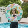 Women's Inflatable Swimming Ring, Swimming Pool Float, Adult Underarm Lifebuoy, Leisure Beach Swimming Inflatable Floating Toy 5