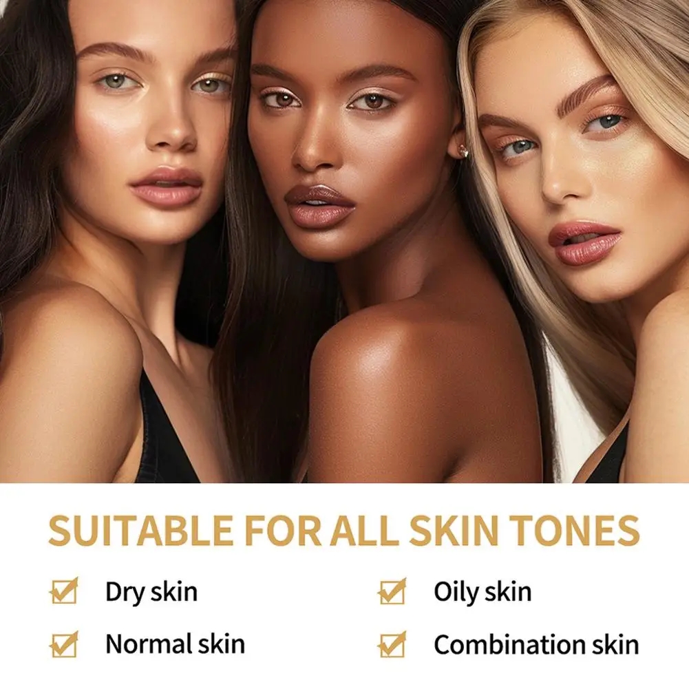 100ml Body Self Tanning Mousse Fake Tan Bronze Skin Quick Natural Tanning Mousse Body Bronzer Sunless Self Tanner Face