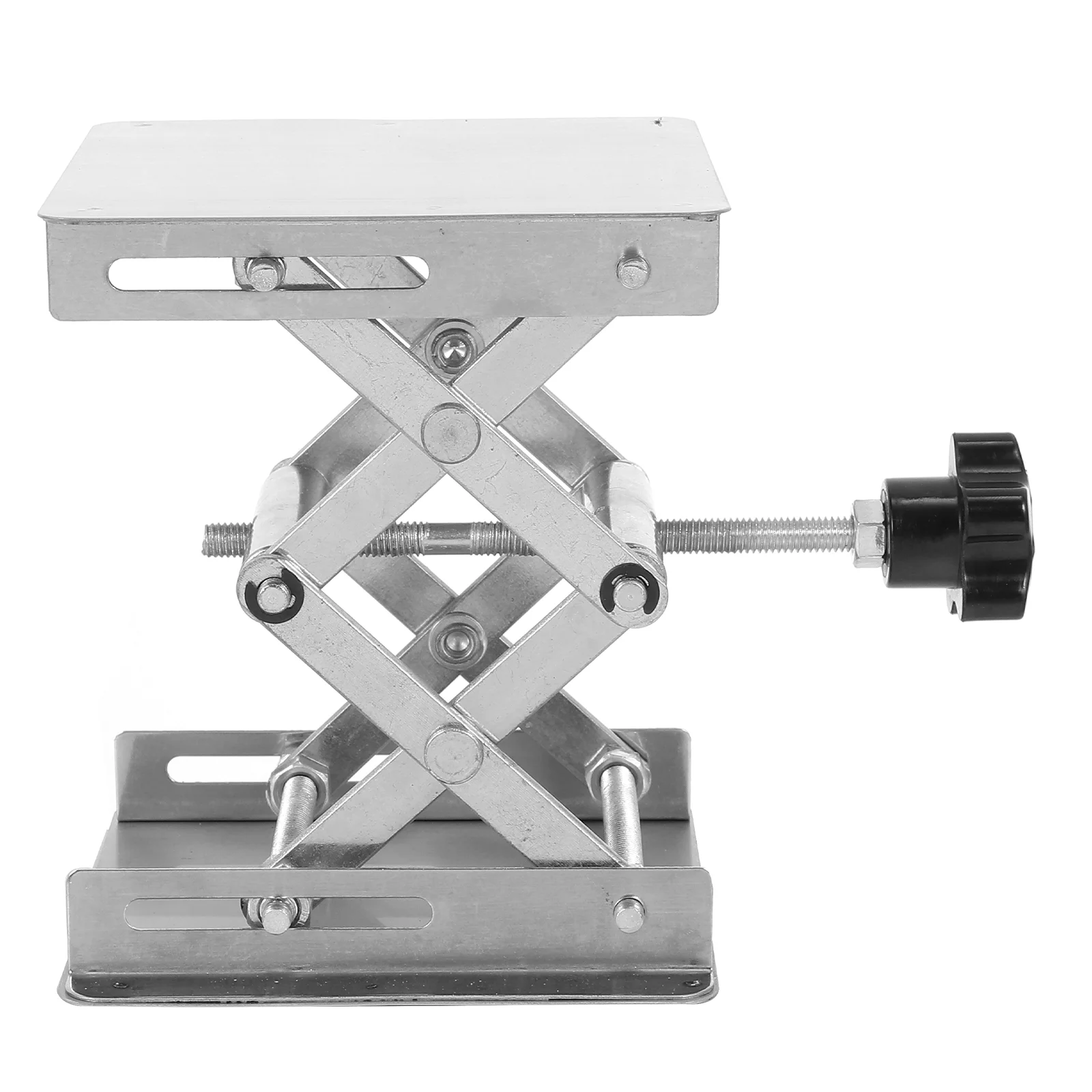Laboratory Lifting Table Scientific Scissor Jack Stand Lifts Holder Aluminum Alloy
