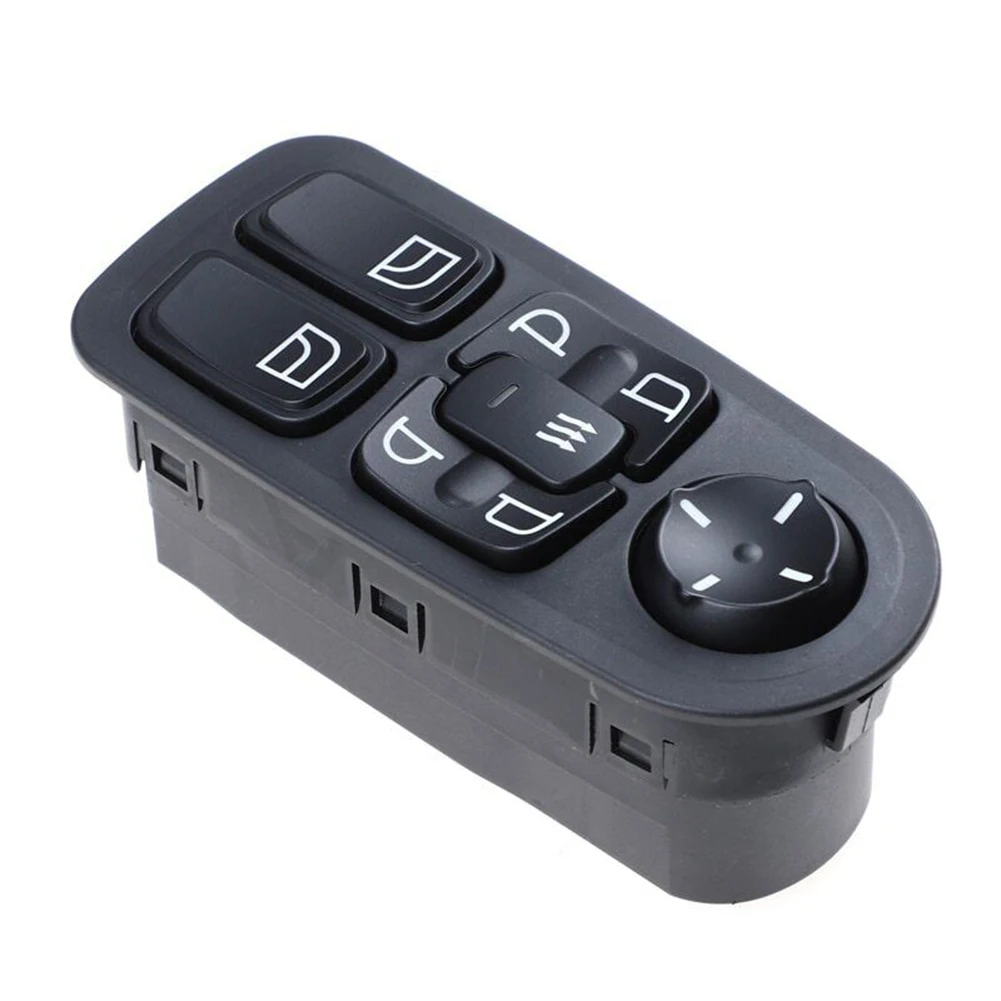 

Power Switch Window Switch Black Control Switch Electronics + Plastic Glass Lifter Auto Parts Durable For DAF CF/XF Series