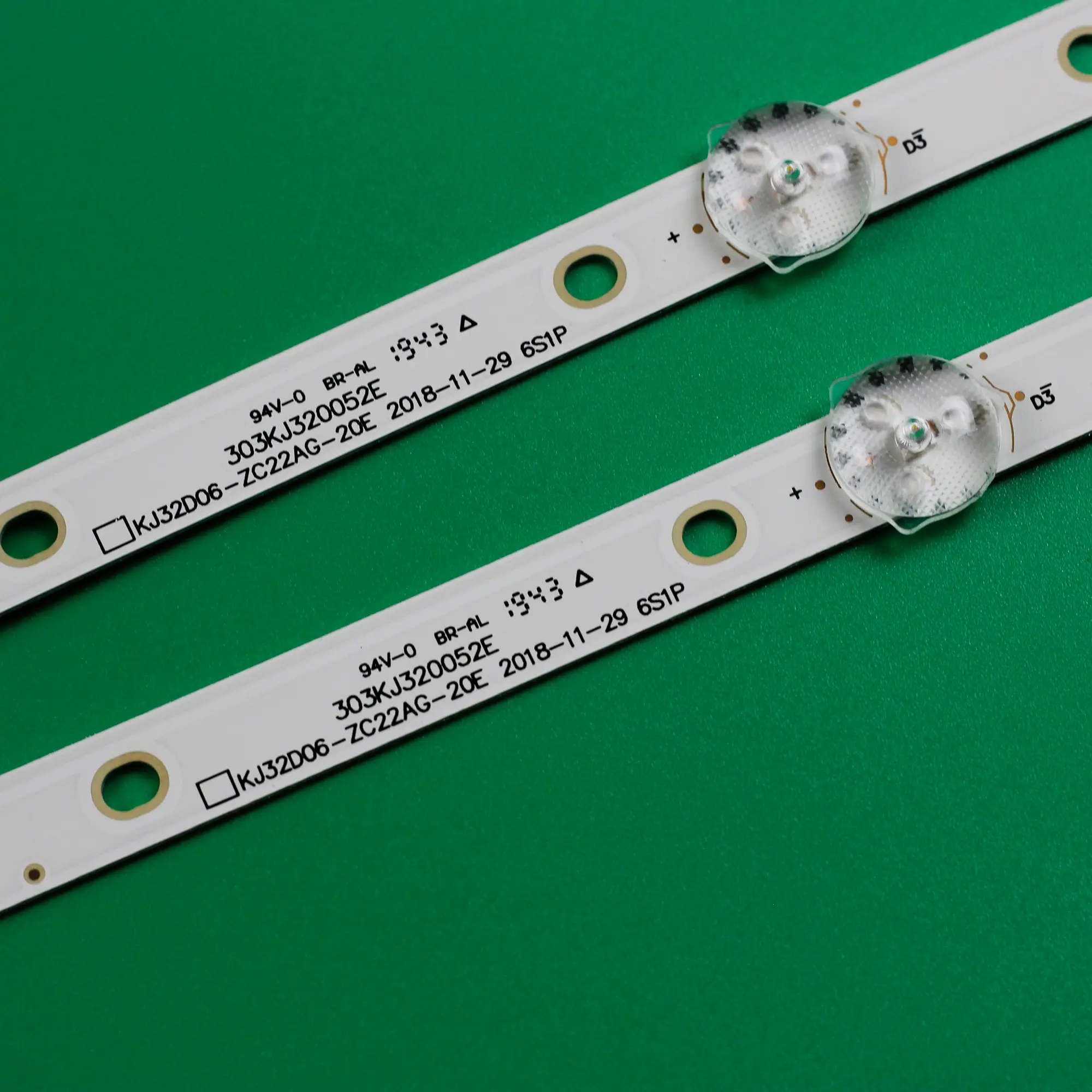 2pcs LED Strip For PK-32D16T KJ32D06-ZC22AG-20E 09E 12 18 20 26 26E 303KJ320052E DLED32HD 2X6 0005 KJ320M13 KJ320M14 EX-32HS011B