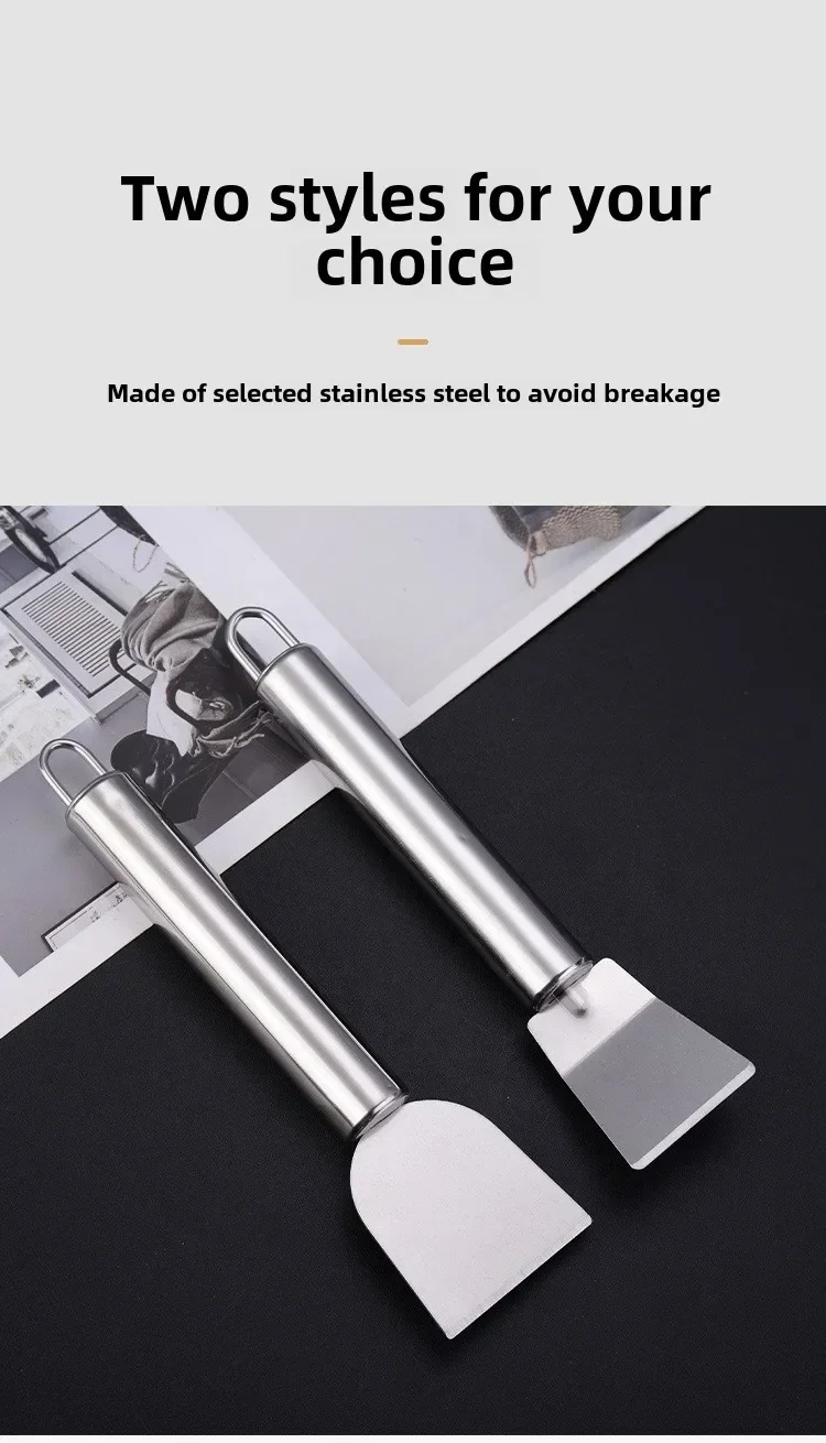 1-20 pezzi di accessori da cucina multifunzionali per la casa in acciaio inossidabile, spatola per la pulizia del frigorifero, raschietto per macchie di sbrinamento_voghion.com