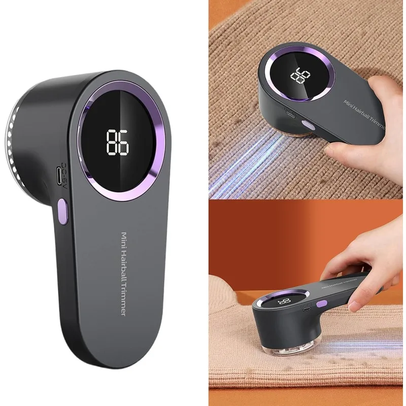 헤어볼 트리머, 강력한 옷 보풀 제거기, USB 충전식 전기 보풀 제거기, 헤어..