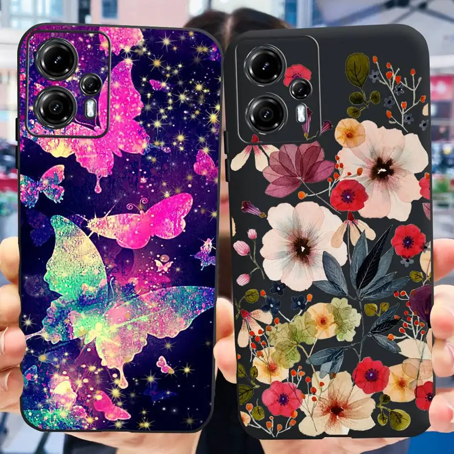 Fashion Design Black Silicon Soft TPU Phone Case - Premium Back Cover Bumper