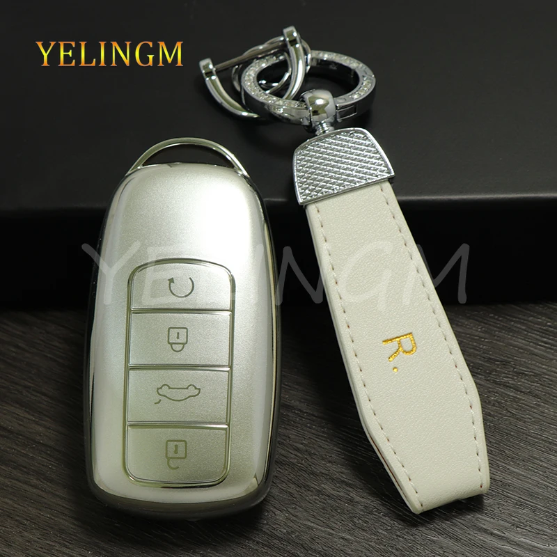 Premium TPU Car Remote Key Case Cover Protector - Stylish and Durable Accessory