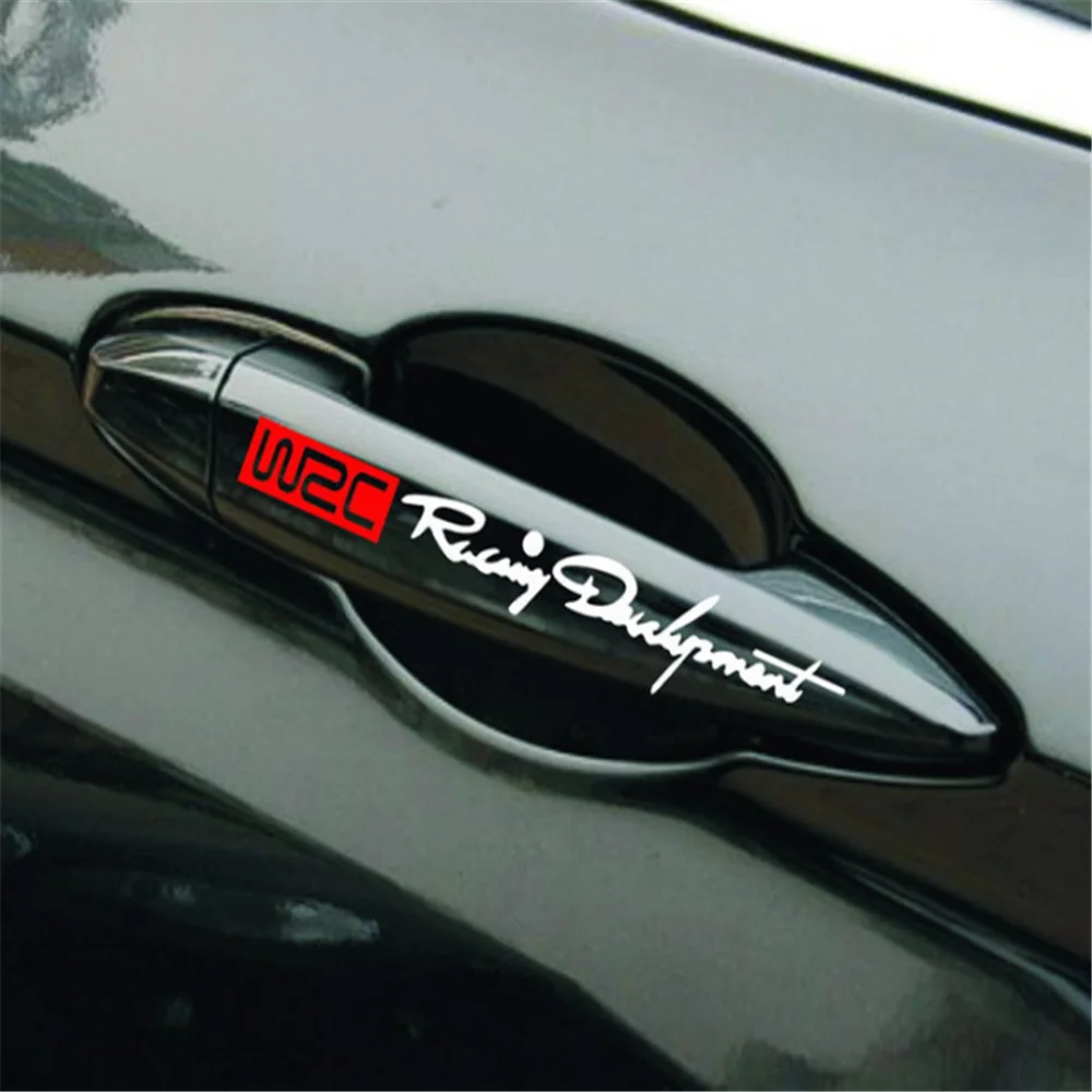 Door Wrist Handle Modified Car Sticker for Volkswagen VW TIGUAN PASSAT B5 B6 B7 B8 JETTA MK5 MK6 GOLF 5 6 7 GTI