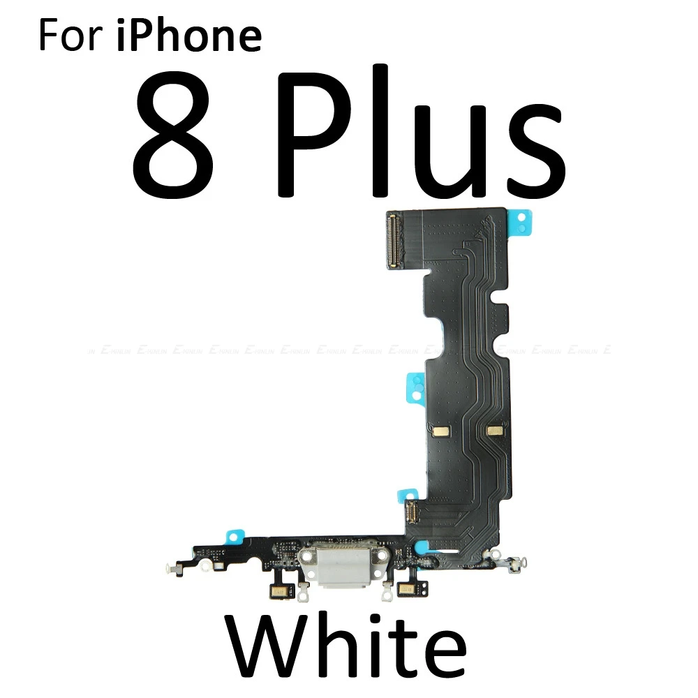 Module Flex Connecteur De Charge Micro USB Pour IPhone 8 Plus - Original Apple, Noir, Comme Neuf