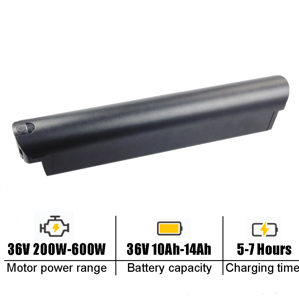 Ebike Integrated 36V 10Ah Lithium-ion Battery Pack for Huffy Vertis Electric Mountain Bike