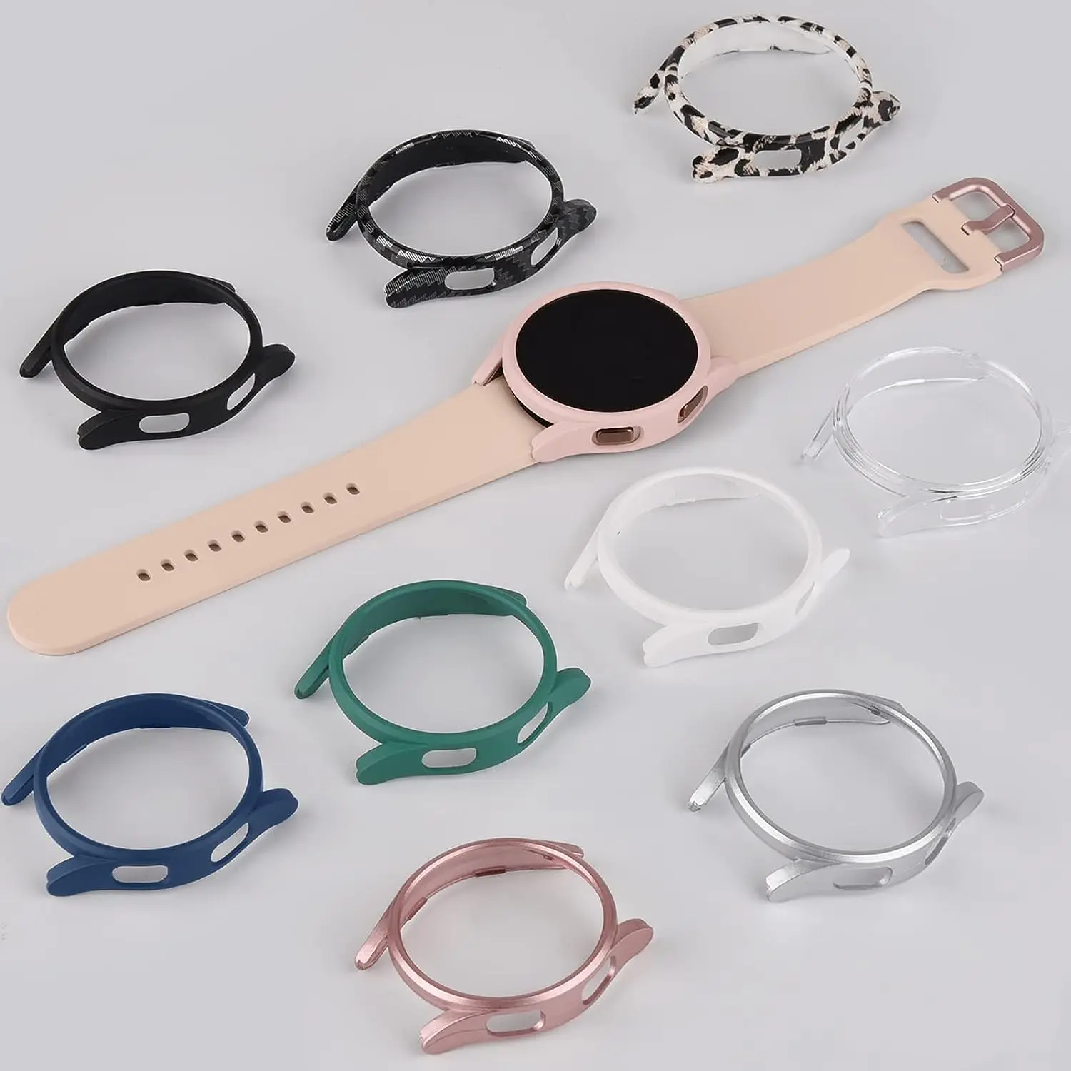 Premium Protective Hard Bumper Shell for Samsung Galaxy Watch 4 & 5