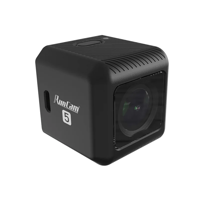 Vue de face de la Mini Caméra Action Sport 4K 30fps Étanche IP68 WiFi avec son écran