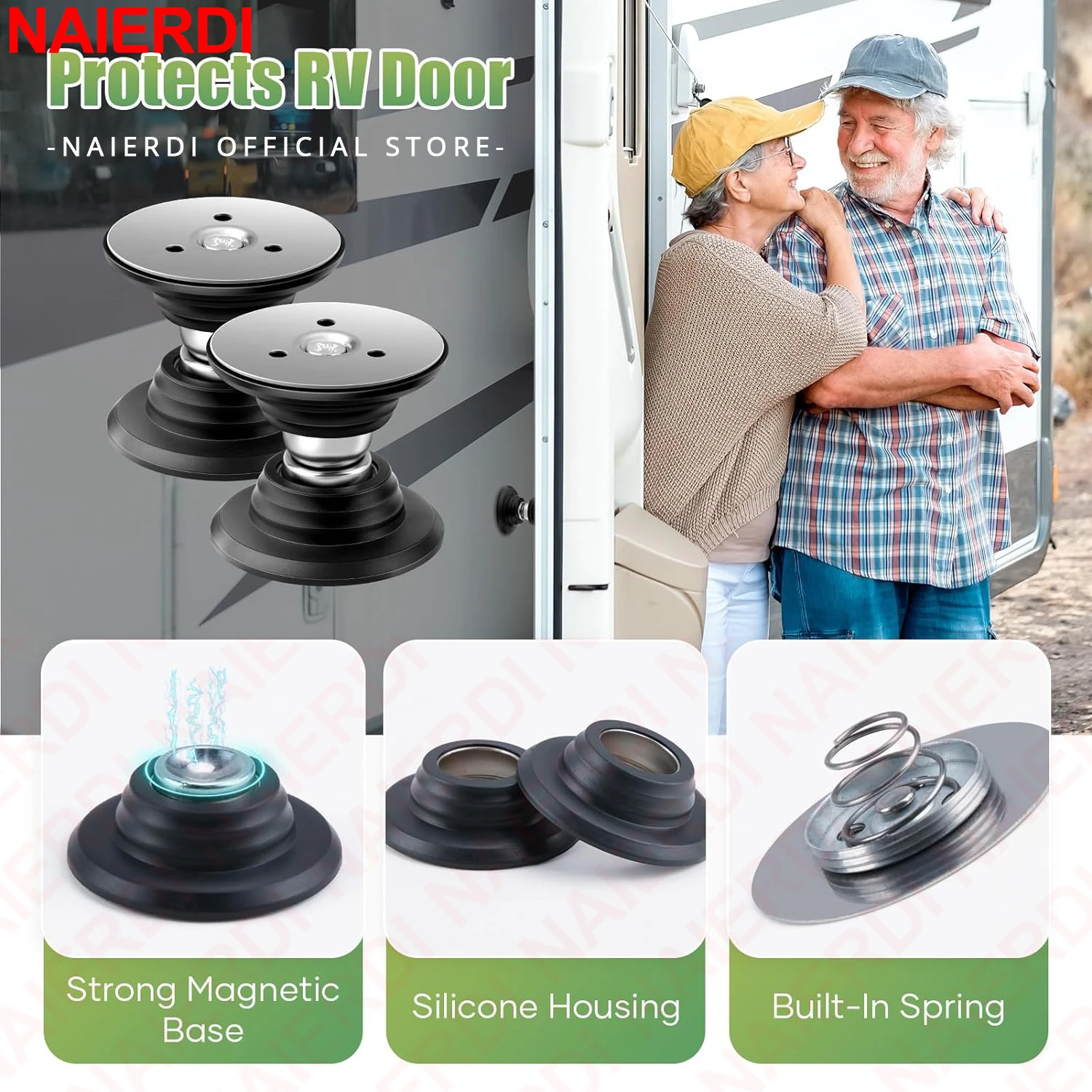 Magnetic RV Door Catch 4