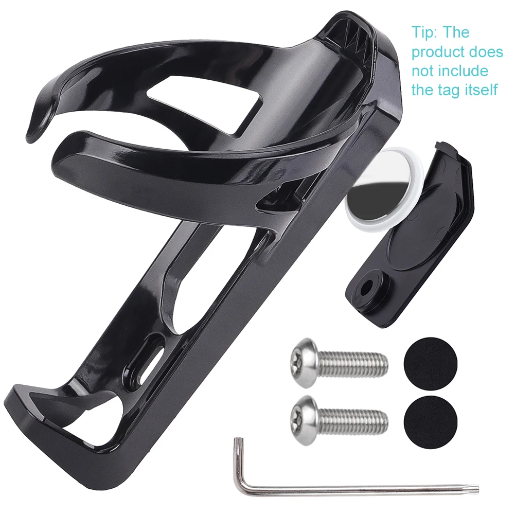Airtag Bike Hidden Holder Water Bottle Cage Cycling Plastic Drink Cup Bracket MTB Road Bike Accessories