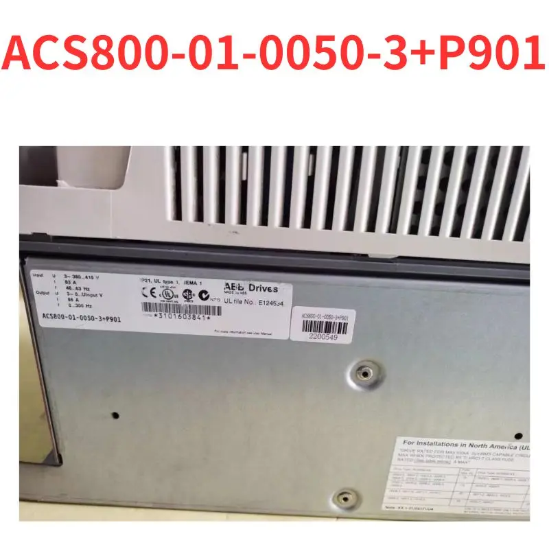 

Second-hand ACS800-01-0050-3+P901 inverter test OK Fast Shipping