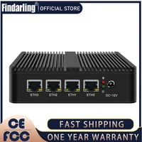 Celeron Jasper Lake N5105, Fanless OPNsense Router, Quad-Cores ,4*LAN 2.5G I226 Ethernet ,2*DDR4 Firewall Appliance Pfsense ESXI 1