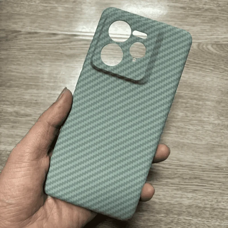Stylish Carbon Fiber Texture Shockproof Bumper Case