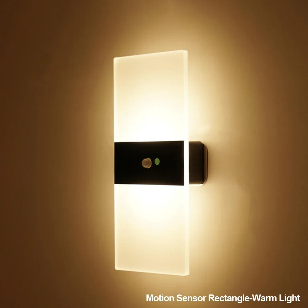 USB Rechargeable Motion Sensor Wall Lamp