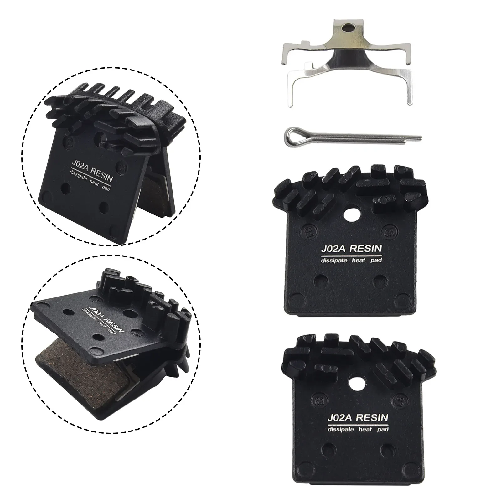 

Дисковые тормозные колодки, Замена 2 шт. для женской модели, аксессуары для BRM615