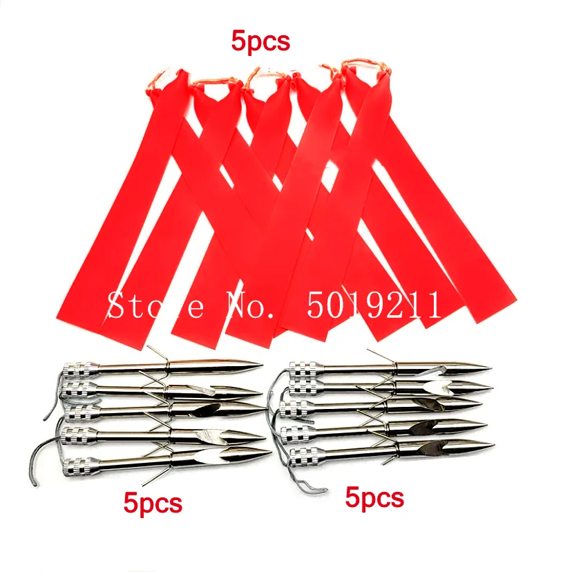 Fionda Da Pesca TOPARCHERY - Kit Bow Fishing Reel Con Teste Larghe