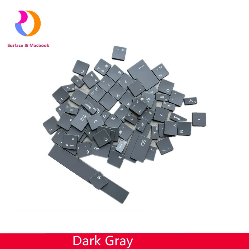 Original Key Cap For Surface Laptop 3 4 5 1868 1867 1872 1873 1950 1958 Keyboard Cup FR 13.5 15inch Gray