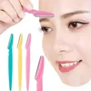 Sharp Scissors Eyebrow Trimmer Tool Makeup Grooming Tool Loose Packaging Eyebrow Razor Sharp Safe Efficient 2