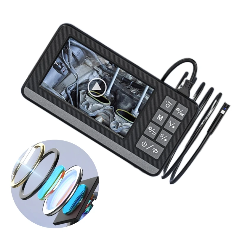 

Digital Industrial Endoscope Inspection Camera 4.3" Screen 1080P Video Borescope