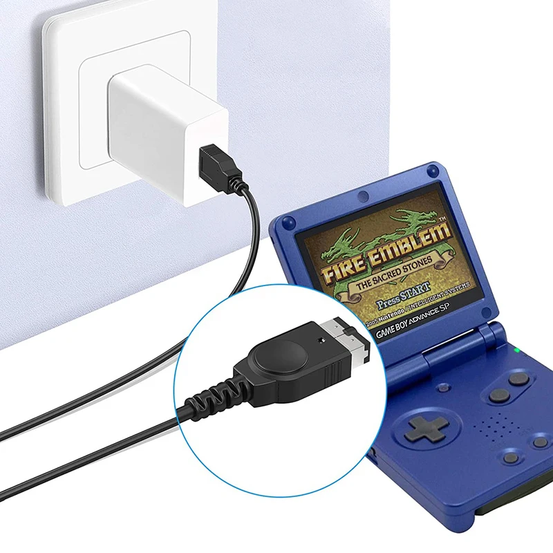 GBA SP/게임보이 어드밴스 SP/GBA/닌텐도 DS NDS USB 충전 케이블 코드 1.2m 전원 공급 장치 충전기