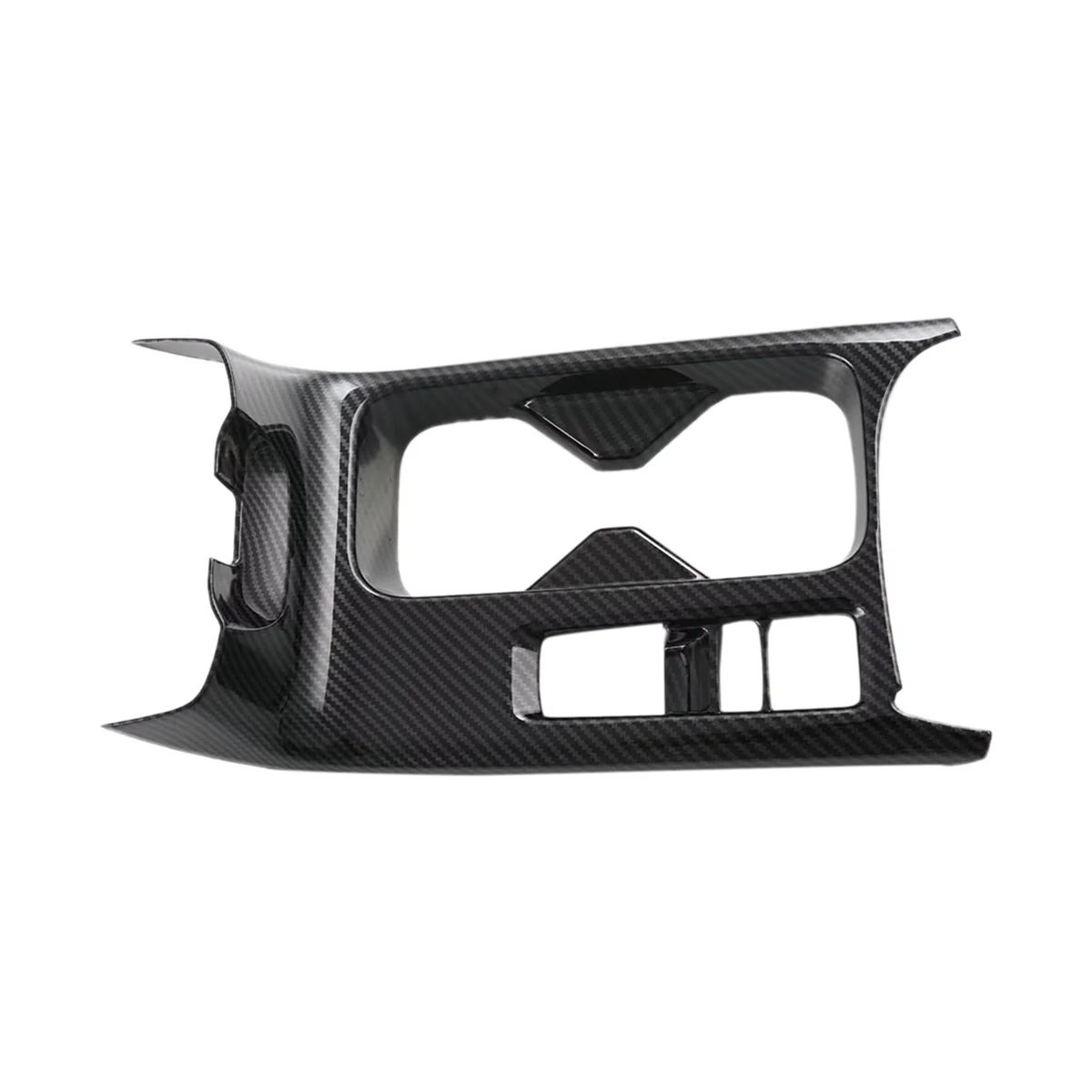 

Автомобильный держатель стакана из углеродного волокна ABS для центральной консоли, декоративная крышка, отделка, наклейки для-V Vezel 2021-2023