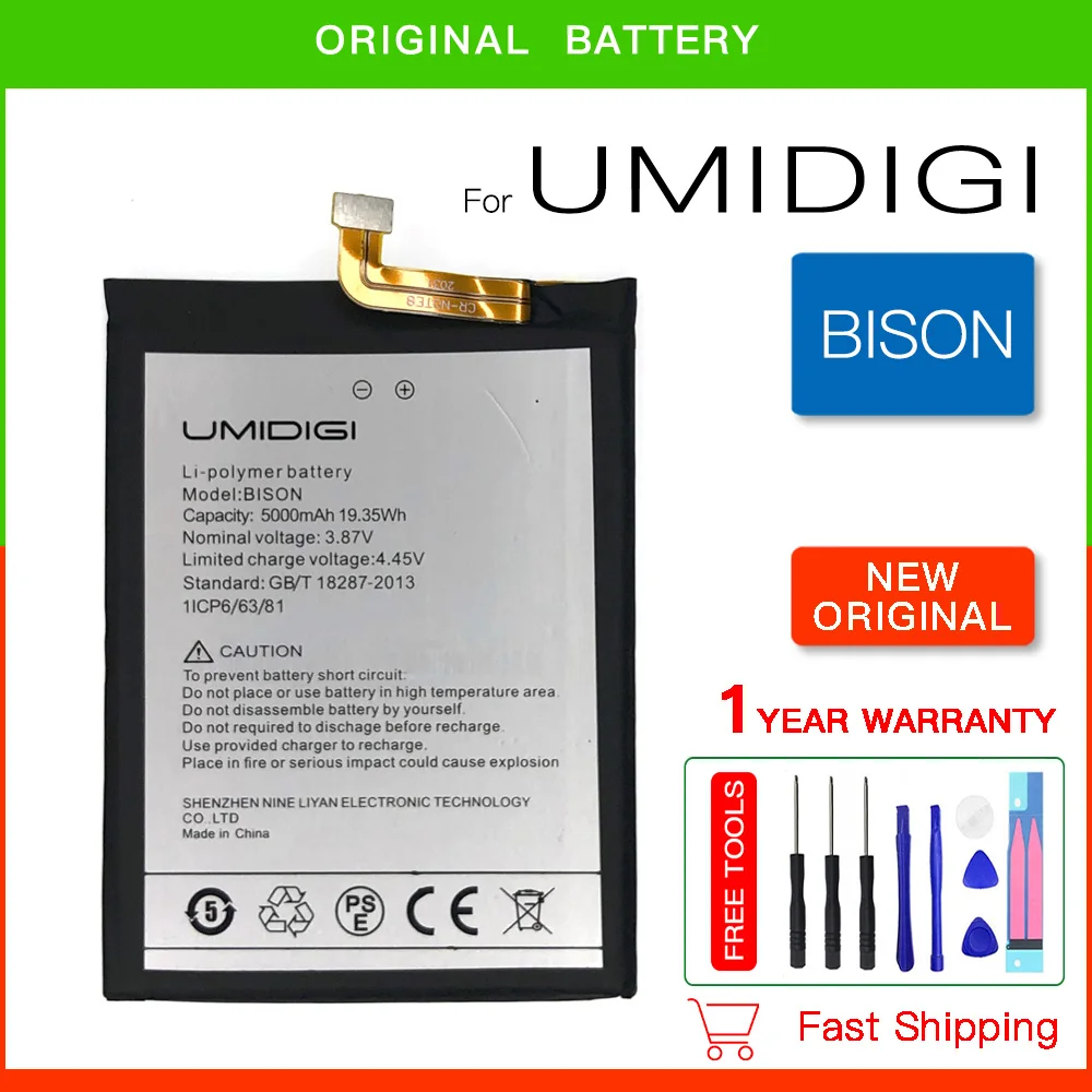 Sc26d163b055849e6b8df17b51c92ec70B Original UMI Replacement Battery For UMIDIGI F2 X Z Z2 A1 A3 A5 A7 A7S A9 A11 S2 S3 S5 Pro Max Bison GT2 X10S Power 5 Batteries