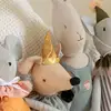 2025 New Baby Plush Toy Comforts Sleeping Cute Rabbit, Bear, Mouse Baby Girl Doll, Cloth Doll Doll 3