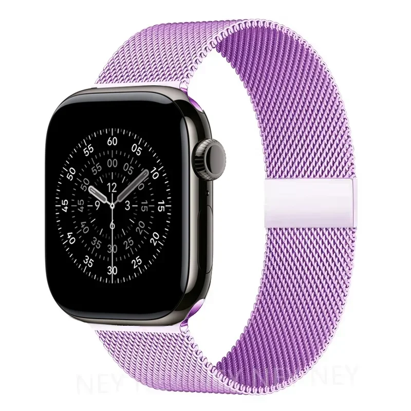 Elegant Milanese Loop Watch Strap - Stainless Steel Mesh Bracelet